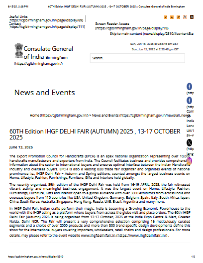 Consulate General of India-Birmingham-UK Coverage