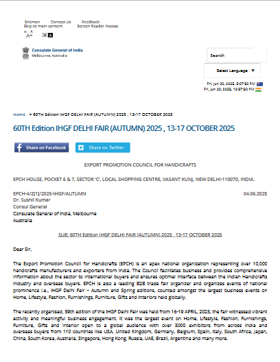 Consulate General of India-Melbourne-Australia Coverage