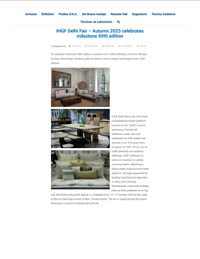 Arthome-Spain Coverage