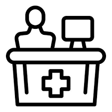 Medical Desk Icon